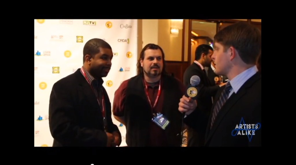 Andre´ Joseph & Adam Chinoy Promoting TEMPTED at GSFF Friday&nbsp;Cocktail