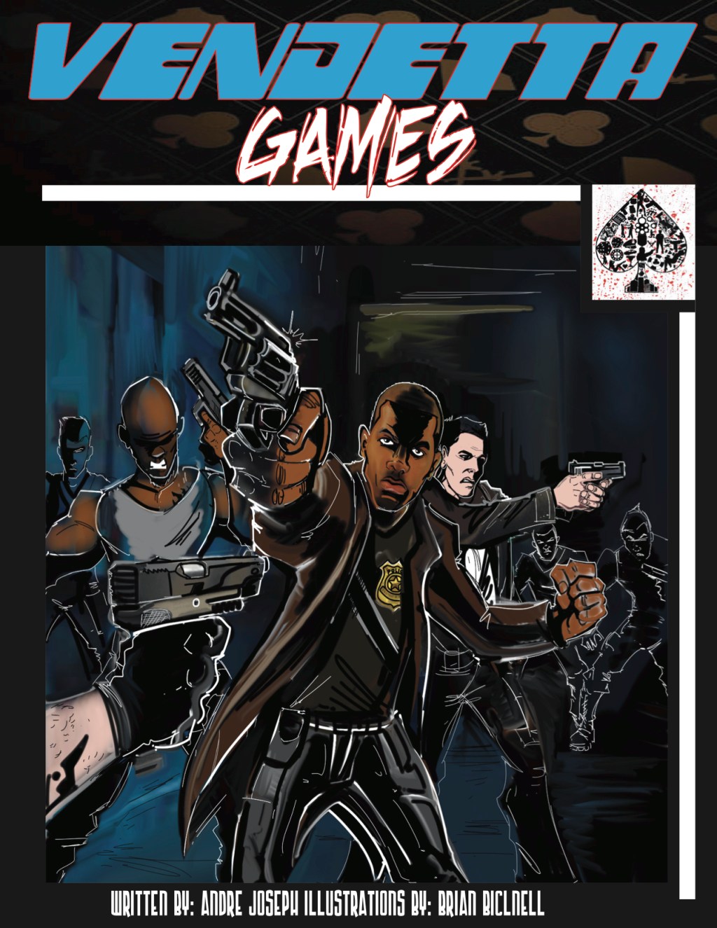 New VENDETTA GAMES Prequel Comic Book Sample&nbsp;Pages