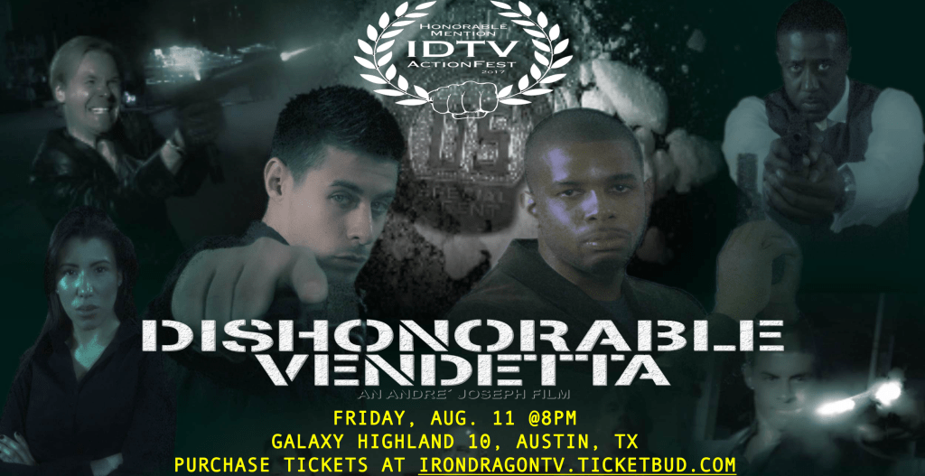 DISHONORABLE VENDETTA IDTV ActionFest&nbsp;Update