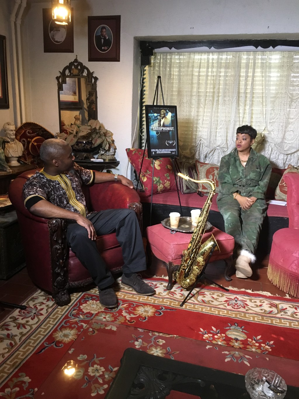 THE SAXOPHONIST Interview on The Show with Kym&nbsp;Swain