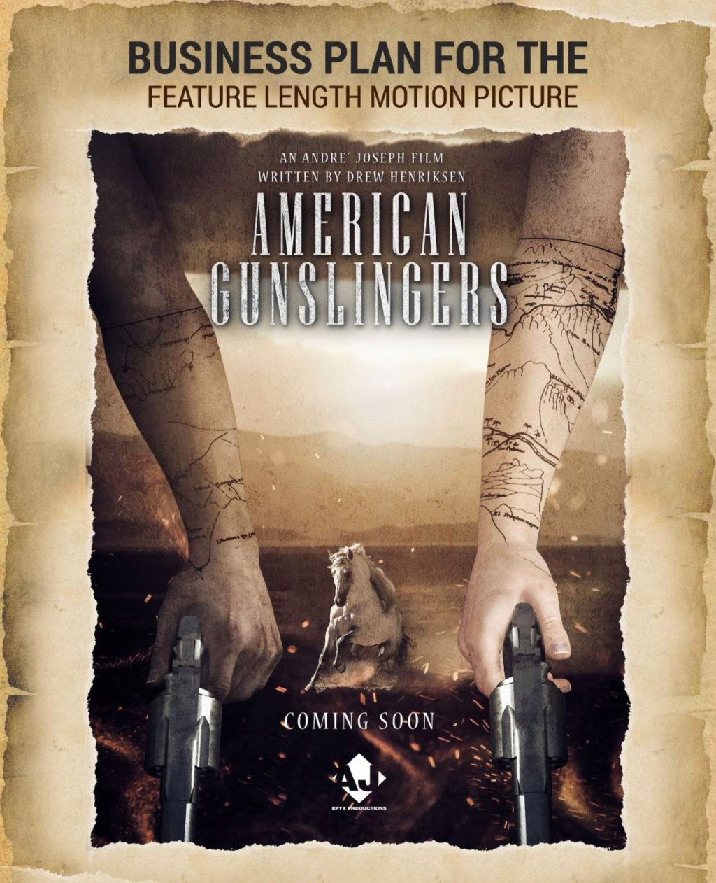 Investor Opportunities and Locations WANTED for AMERICAN&nbsp;GUNSLINGERS