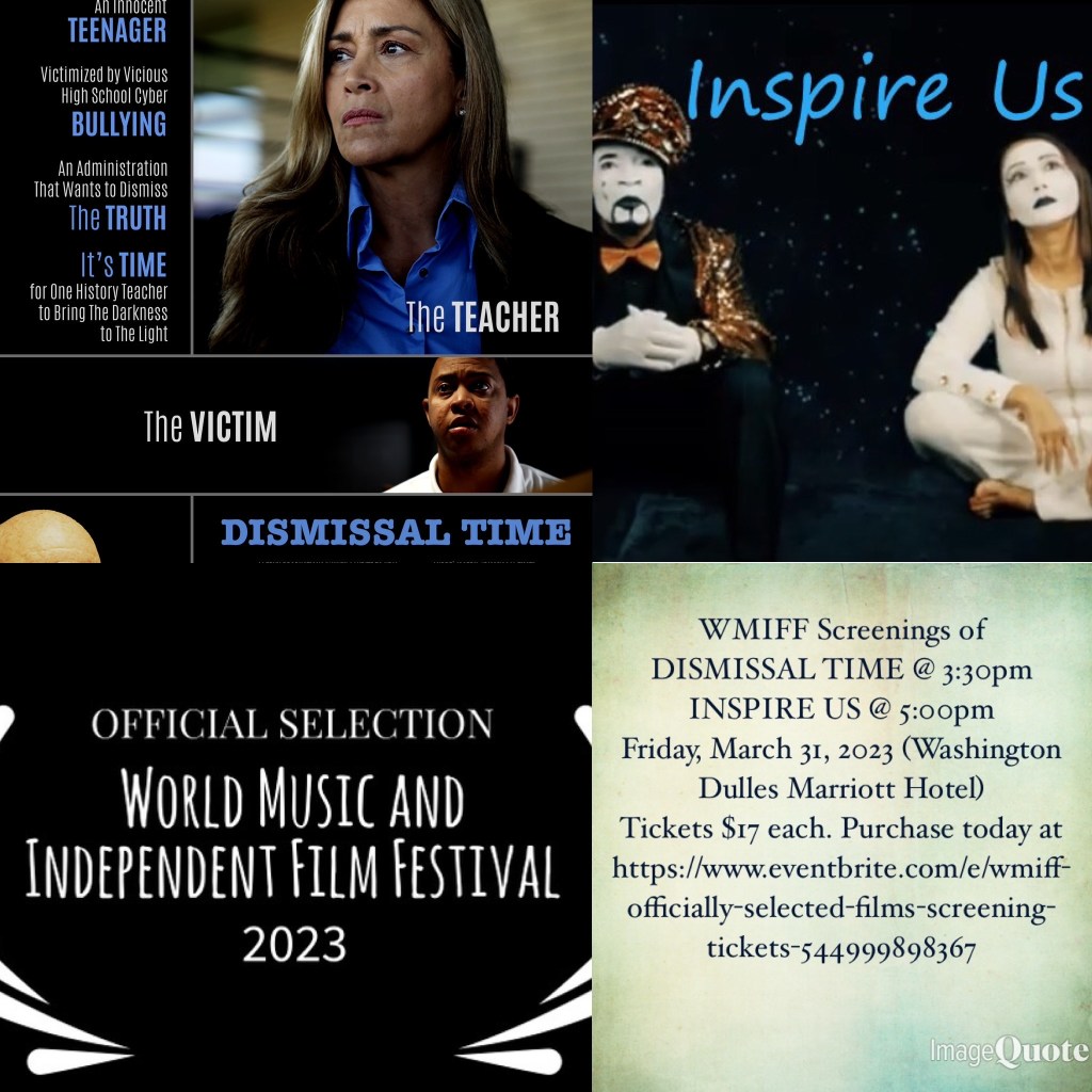 DISMISSAL TIME & INSPIRE US Screening at WMIFF in Washington, D.C. March&nbsp;31