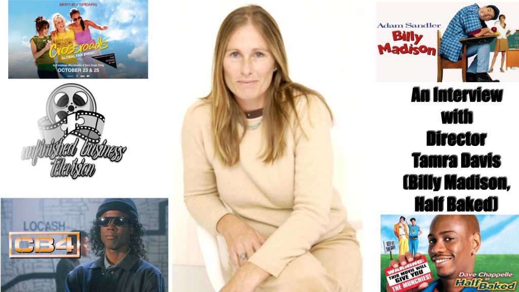 UNFINISHED BUSINESS INTERVIEW – TAMRA DAVIS (CB4, Half-Baked, Billy&nbsp;Madison)